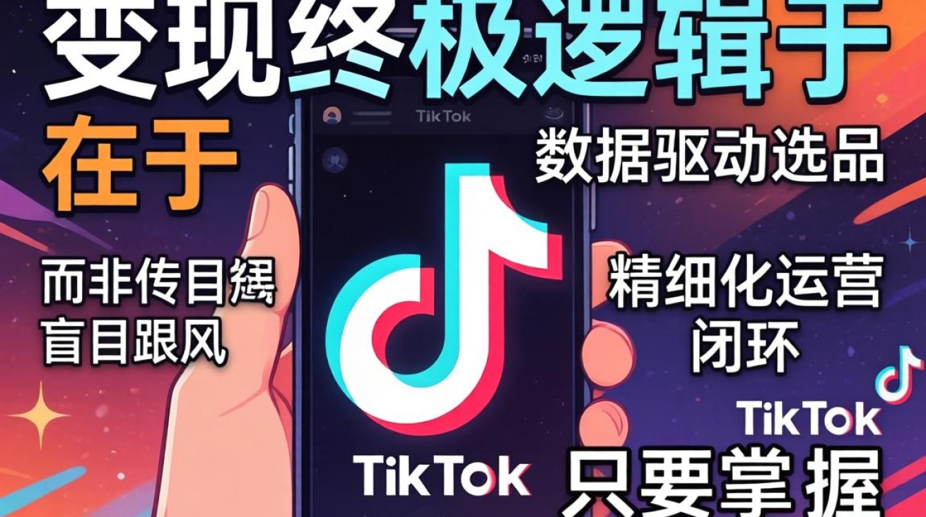 TikTok 看作品数据变现技巧