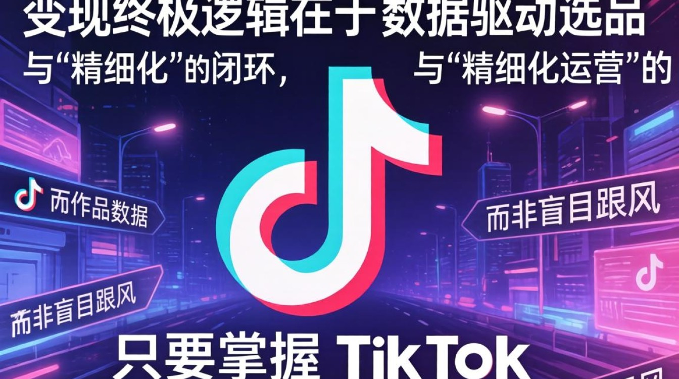 TikTok 看作品数据变现技巧