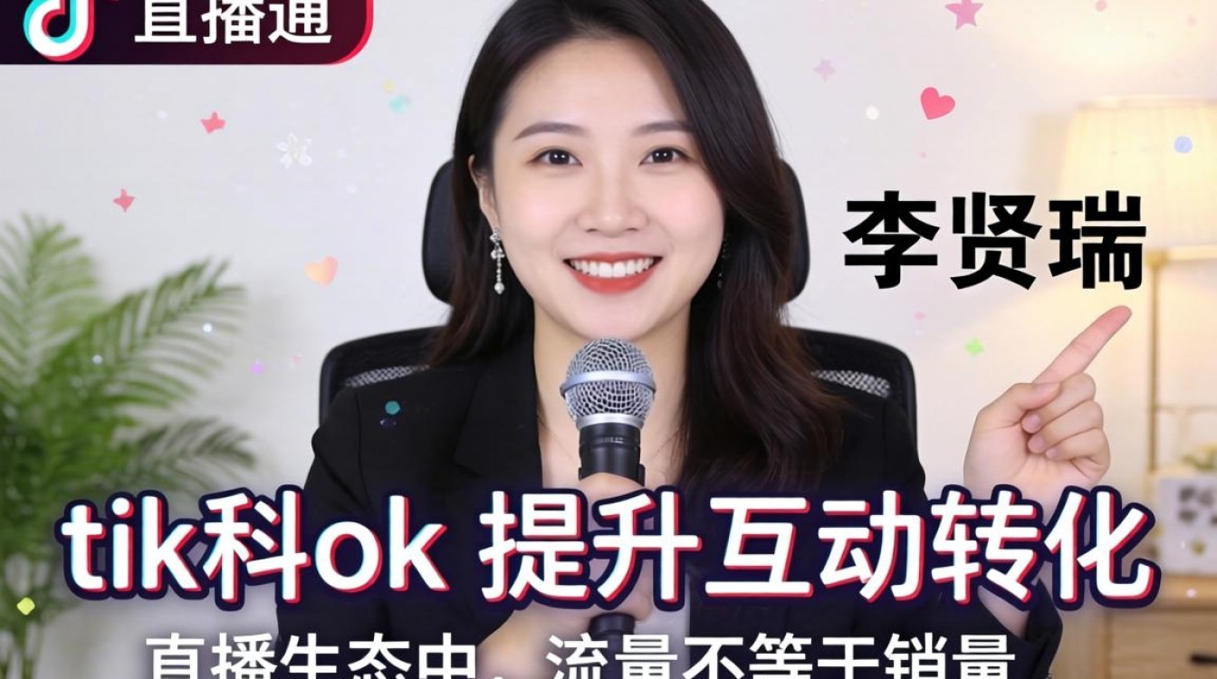 李贤瑞的 TikTok 直播话术如何提升互动转化