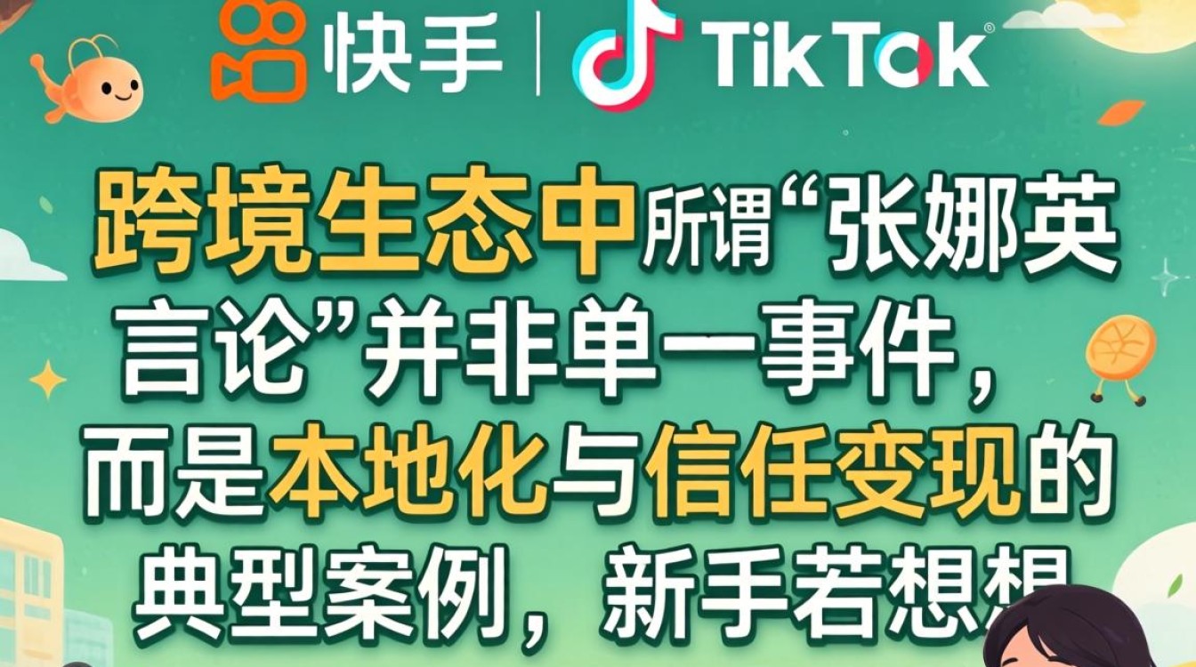 快手张娜英 TikTok 言论是什么