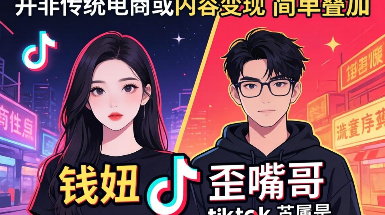 钱妞tiktok歪嘴哥商业模式如何盈利