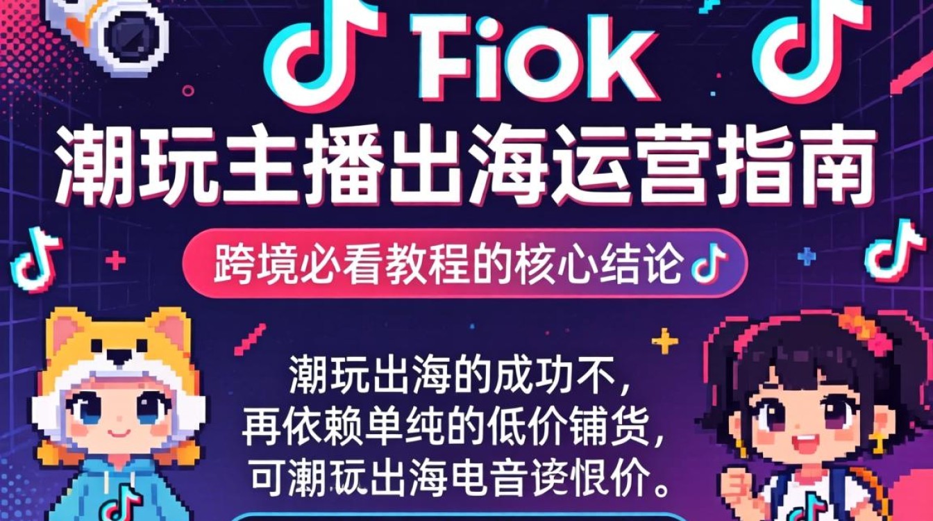 TikTok 潮玩主播如何出海运营