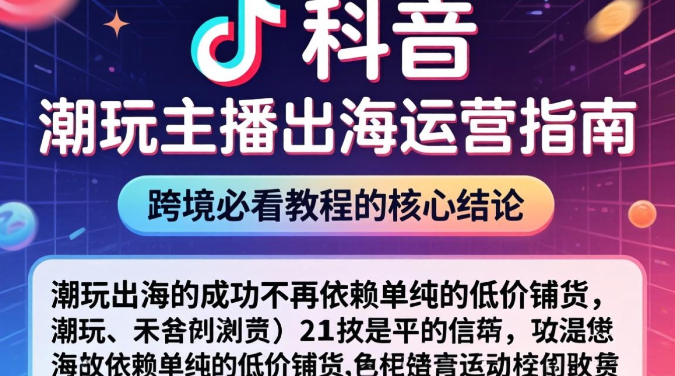 TikTok 潮玩主播如何出海运营