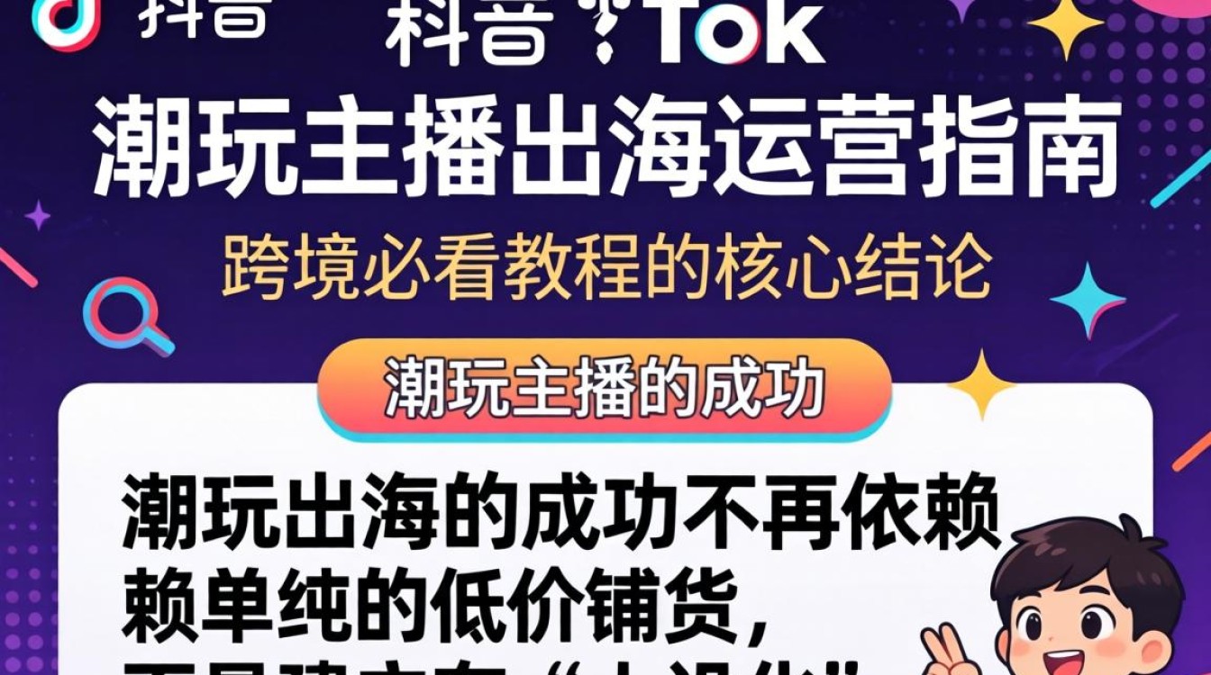TikTok 潮玩主播如何出海运营