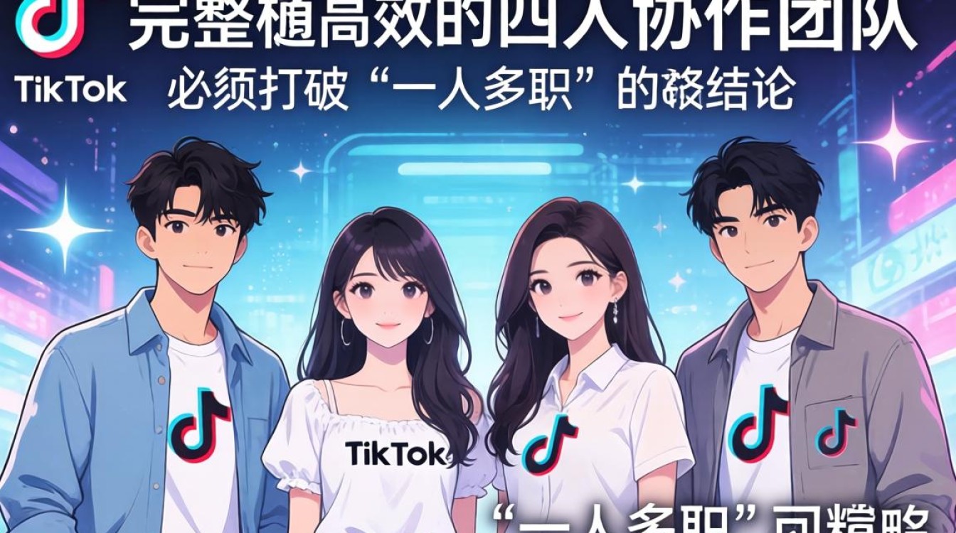 抖音四人组 TikTok 从入门到精通完整攻略