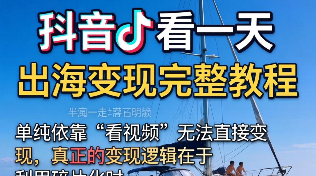 TikTok 看一天出海变现完整教程