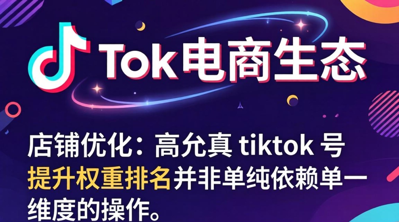 店铺优化高允真tiktok号怎么提升权重排名
