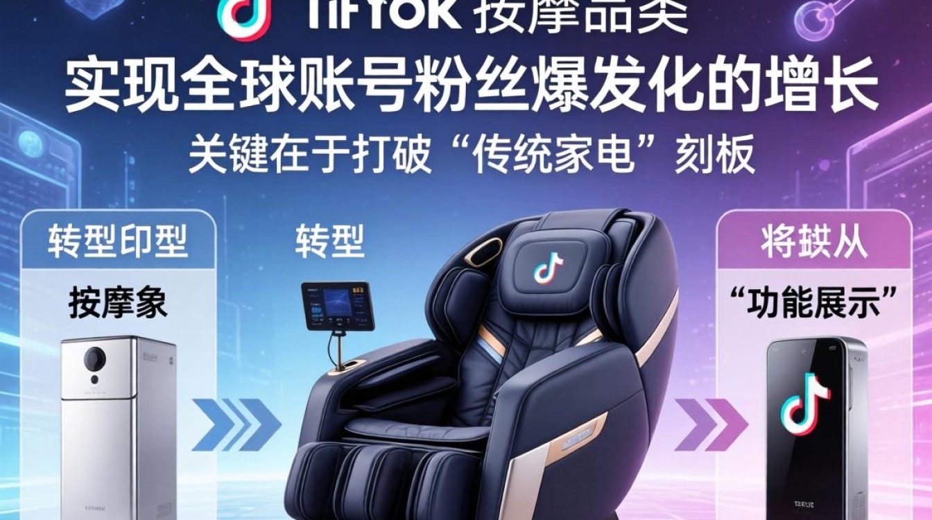 TikTok 按摩椅品类全球账号粉丝增长秘籍