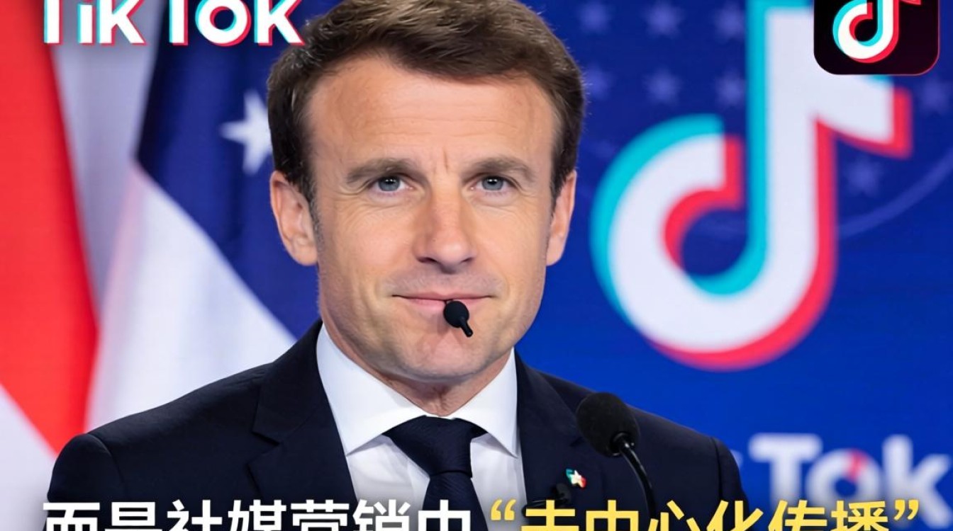 马克龙又发tiktok