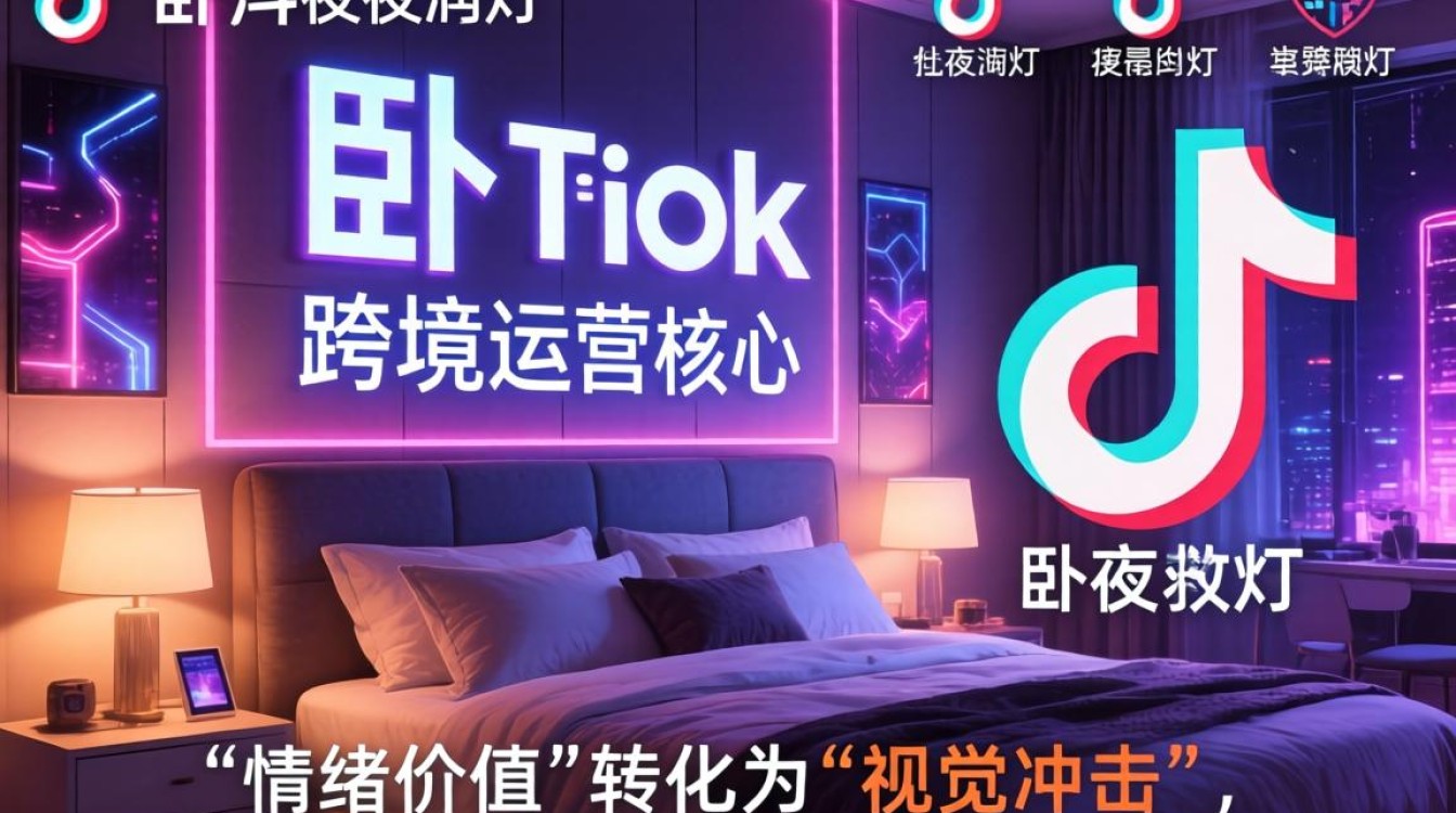 TikTok 卧室夜店灯 跨境运营从入门到进阶
