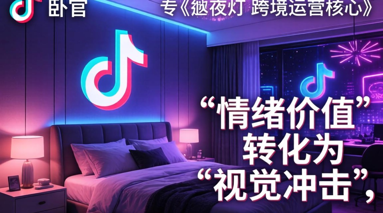 TikTok 卧室夜店灯 跨境运营从入门到进阶