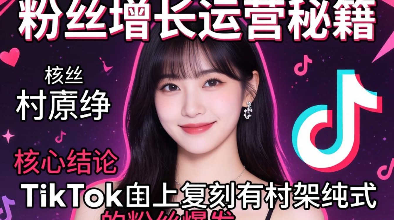TikTok 有村架纯 粉丝增长运营秘籍