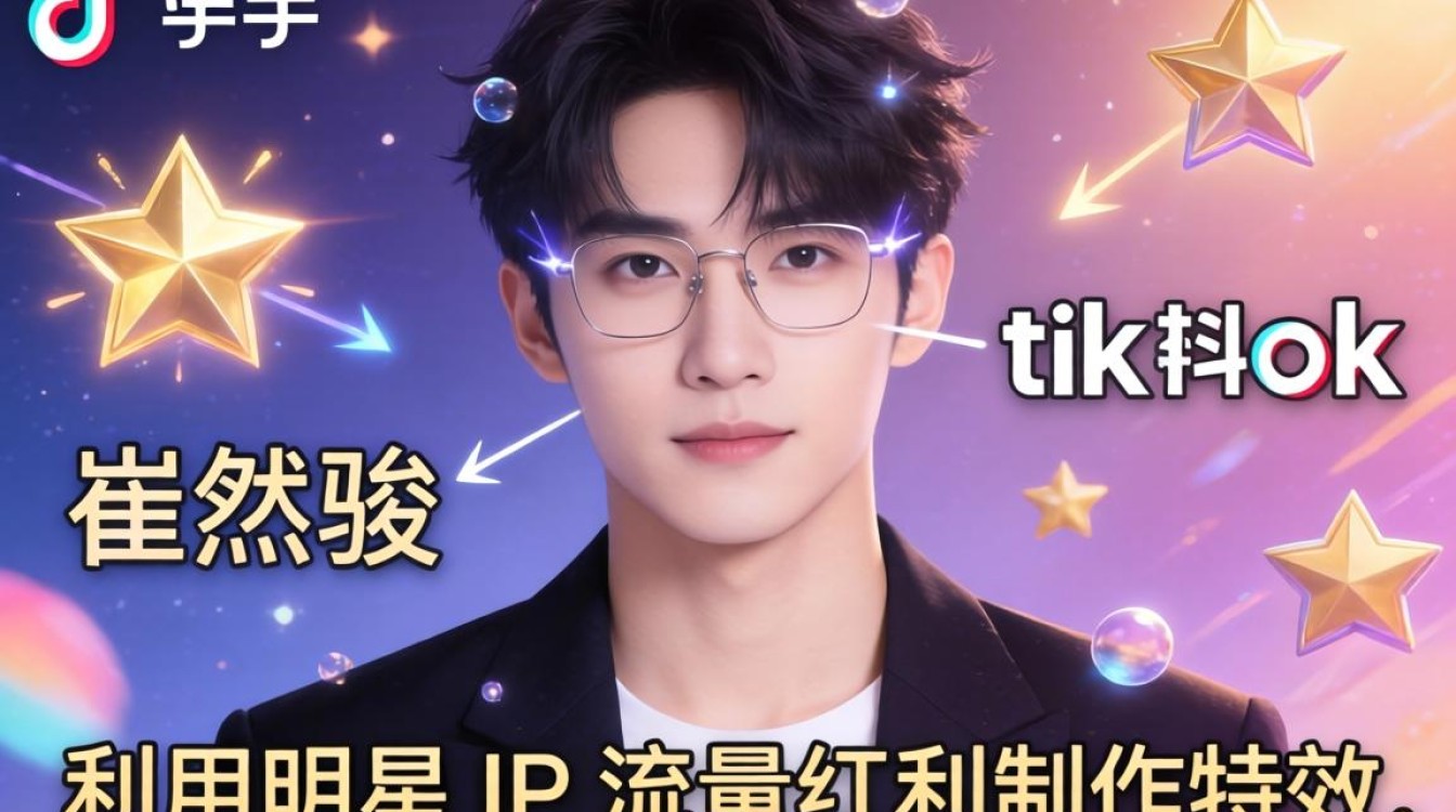 快手崔然竣 TikTok 特效如何变现