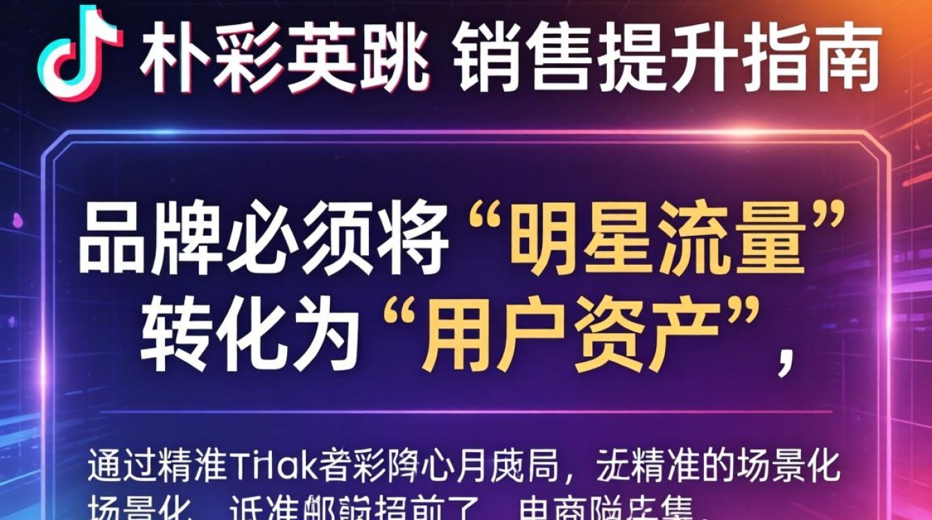 电商运营朴彩英跳 TikTok 销售提升指南