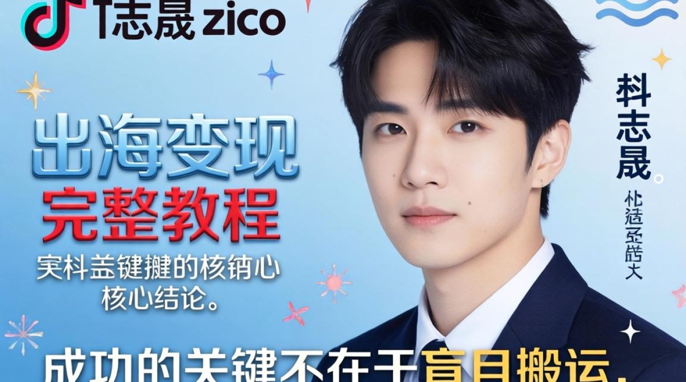 朴志晟 TikTok zico 出海变现完整教程