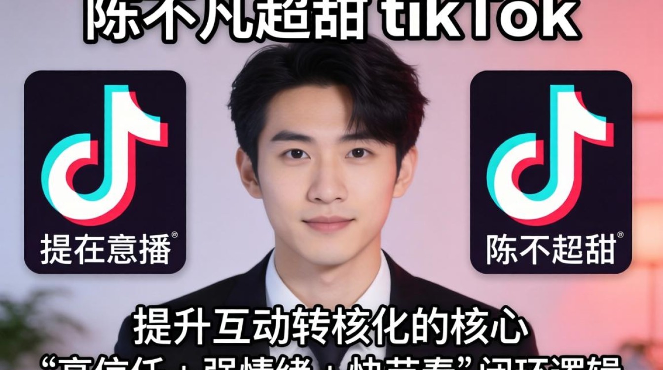 直播话术陈不凡超甜 tiktok 如何提升互动转化