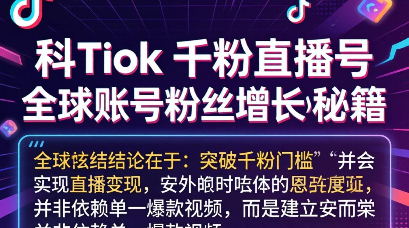 TikTok 千粉直播号怎么快速破局
