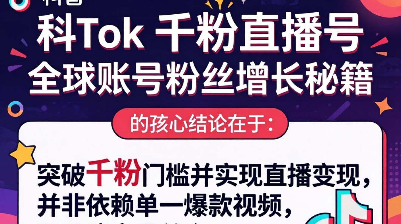 TikTok 千粉直播号怎么快速破局
