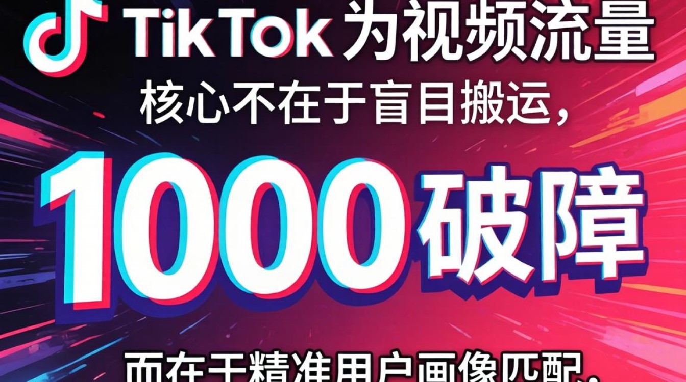 TikTok 发视频流量 1000 怎么破?TikTok 视频流量低怎么办 TikTok 发视频流量 1000 怎么破