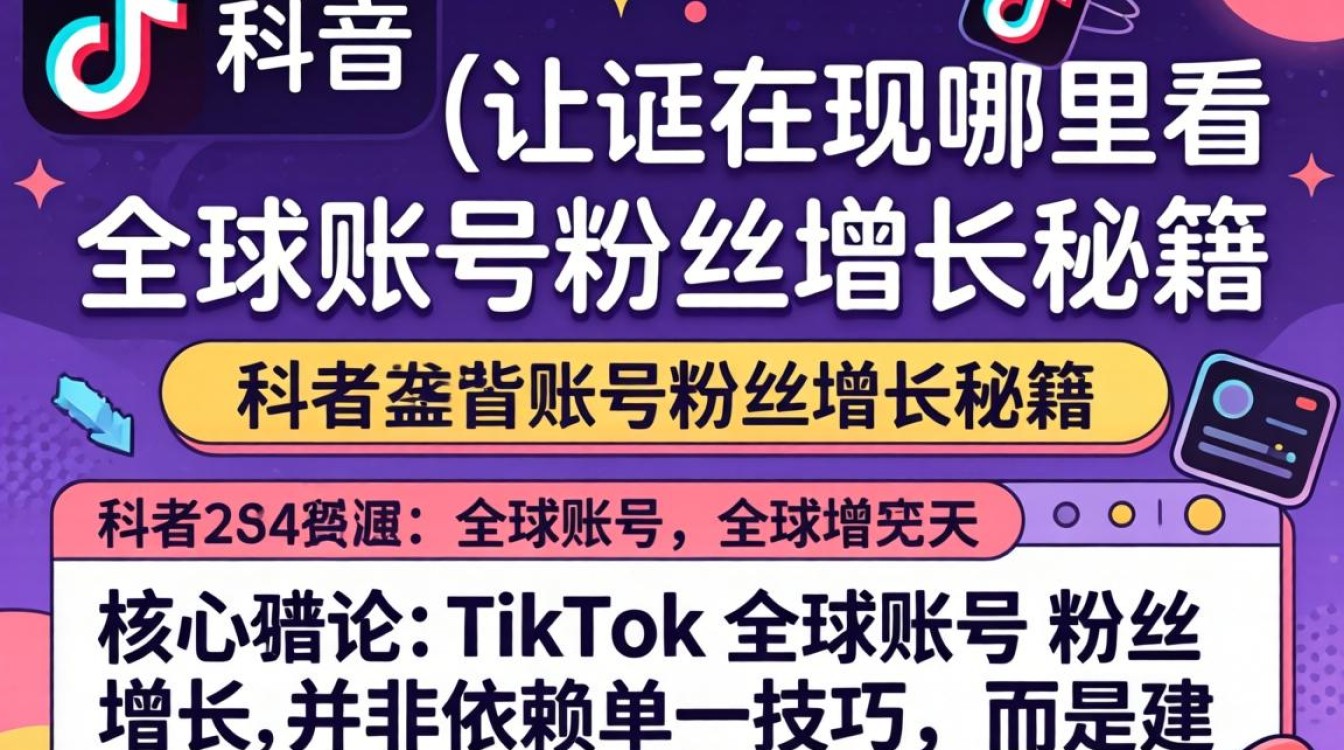 TikTok 能在哪里看,全球账号粉丝怎么增长 TikTok 能在哪里看