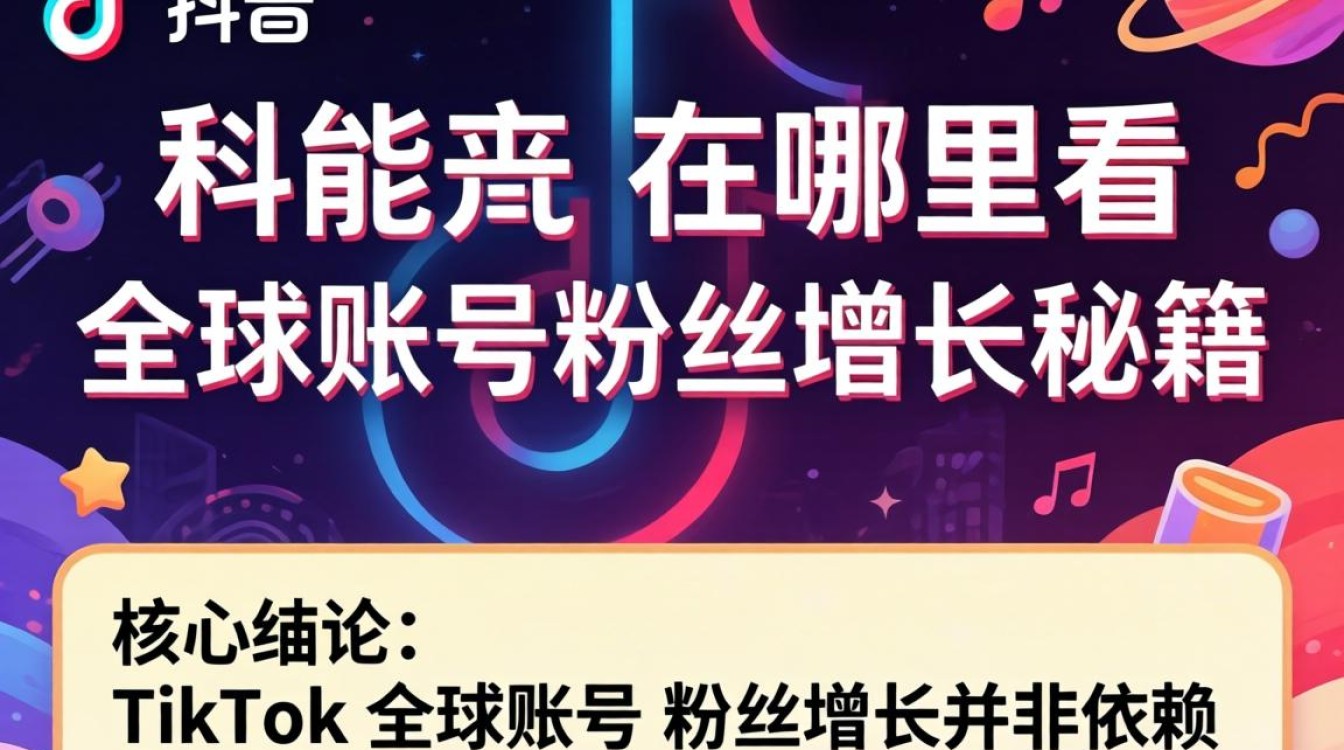 TikTok 能在哪里看,全球账号粉丝怎么增长 TikTok 能在哪里看