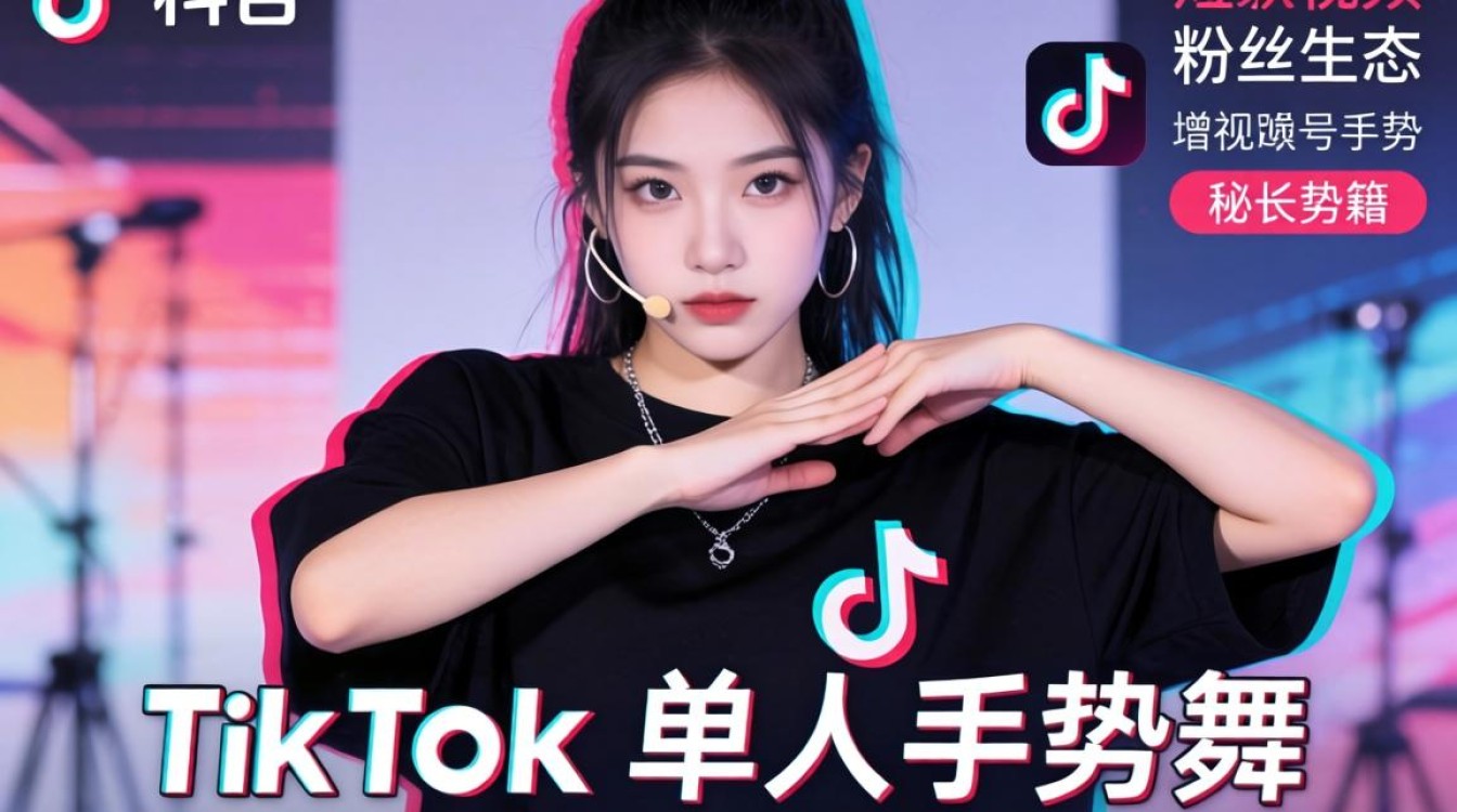 TikTok 单人手势舞 全球账号粉丝增长秘籍