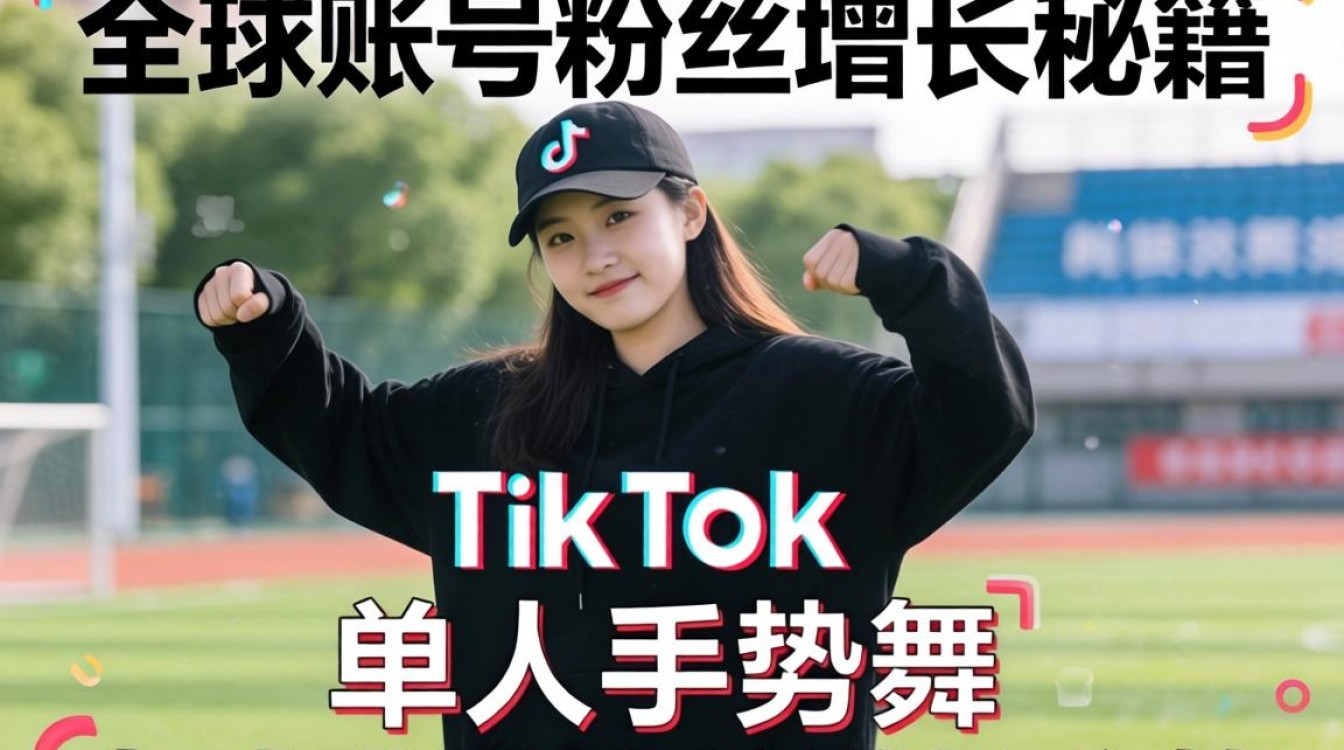 TikTok 单人手势舞 全球账号粉丝增长秘籍