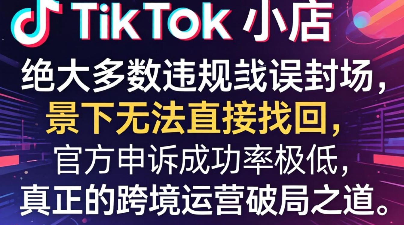 TikTok 小店可以找回吗,TikTok 小店找回方法,TikTok 跨境运营入门到进阶 TikTok 跨境运营入门到进阶
