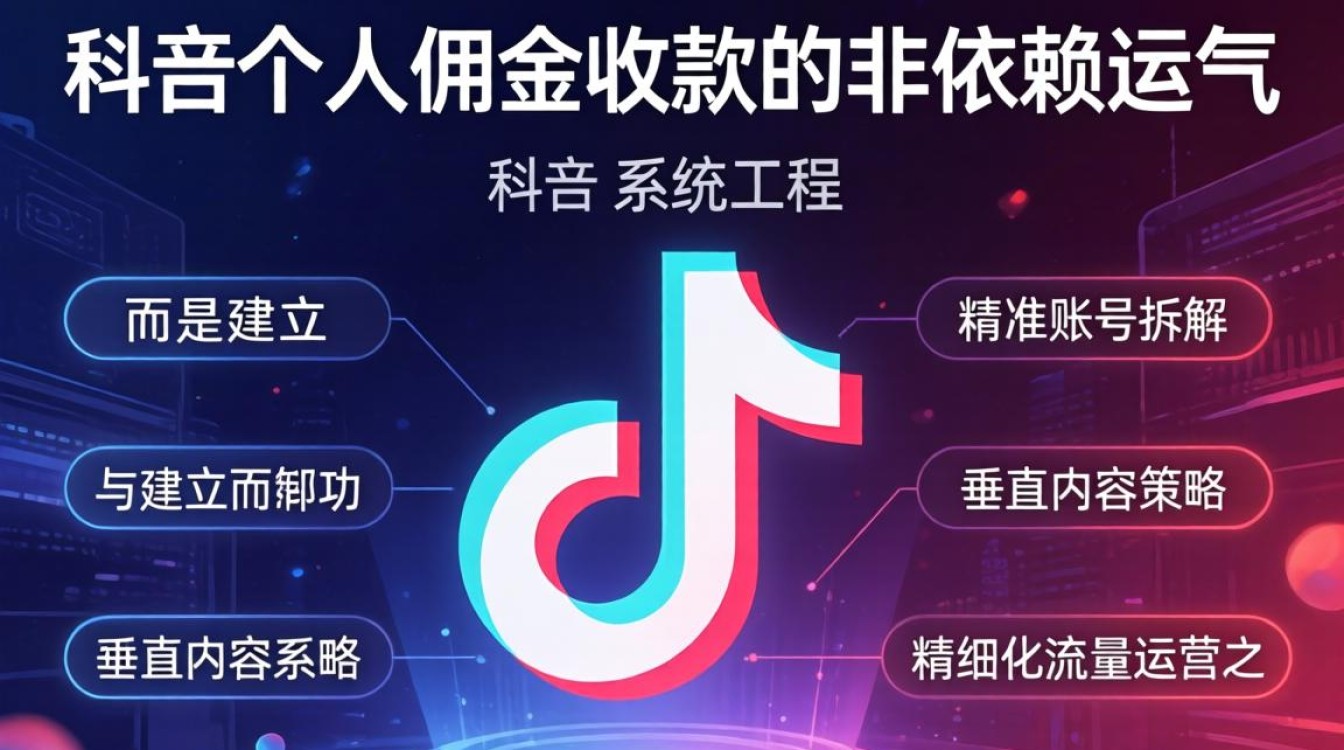 账号拆解做TikTok个人佣金收款