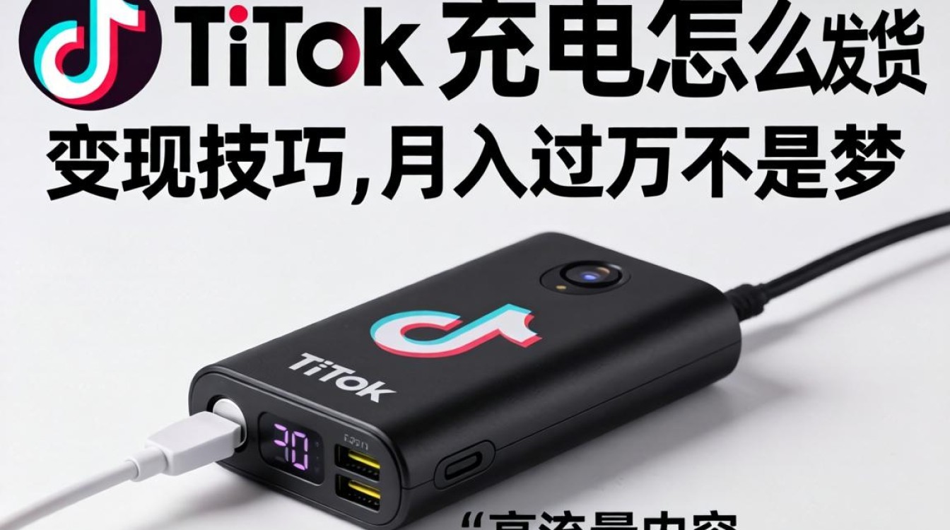TikTok 充电宝变现技巧月入过万