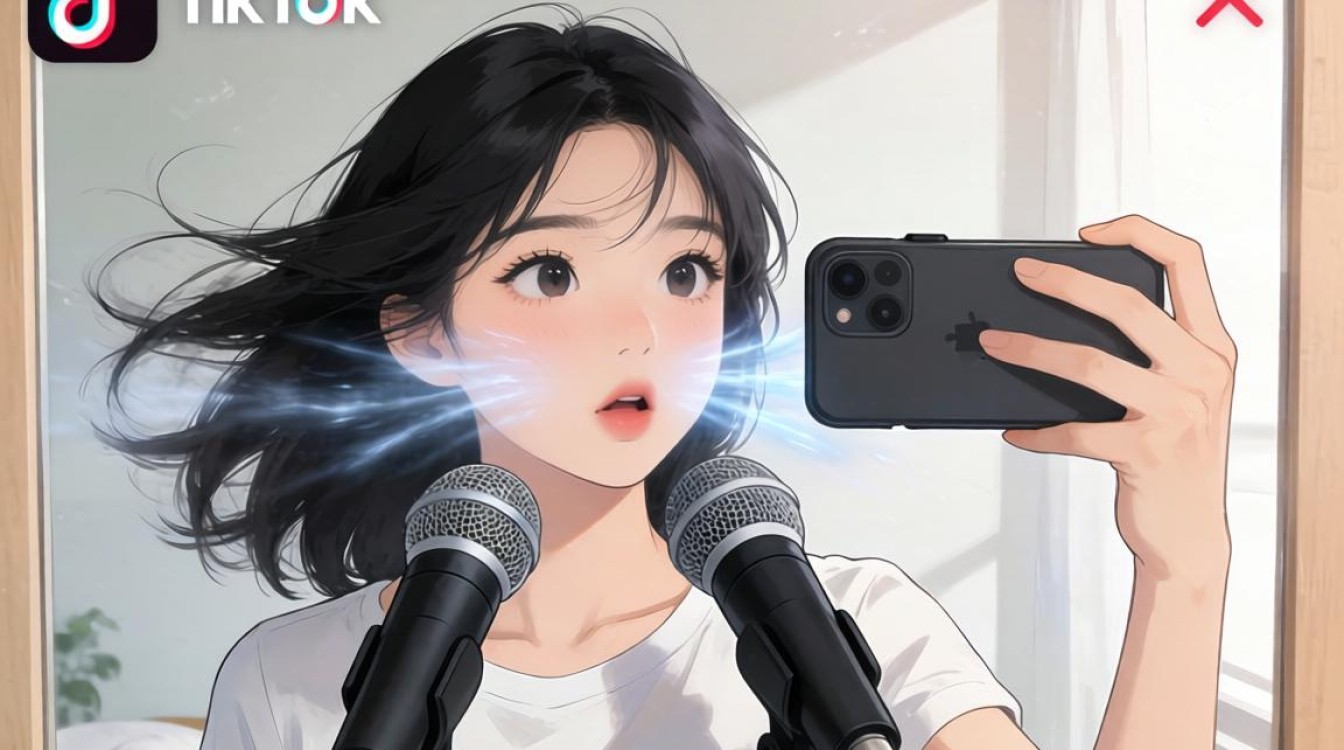 TikTok 女生镜子有风声原因及解决方法