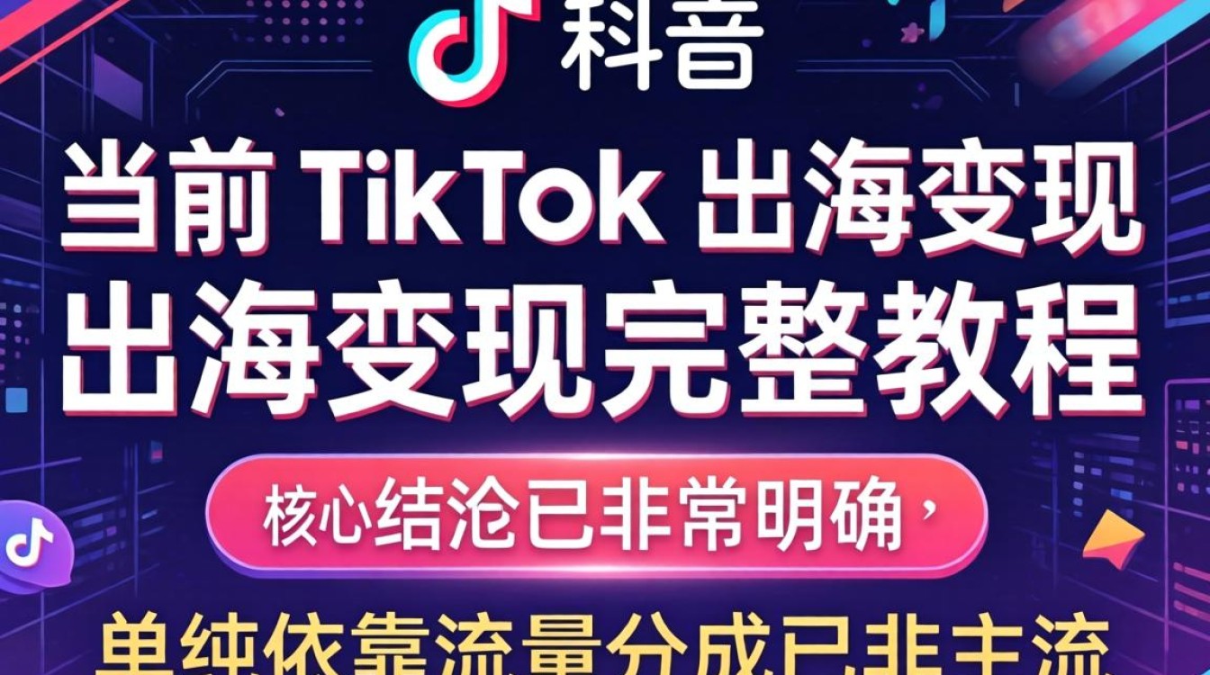 TikTok 的实际情况 出海变现完整教程,TikTok 怎么变现?TikTok 出海教程 TikTok 的实际情况 出海变现完整教程