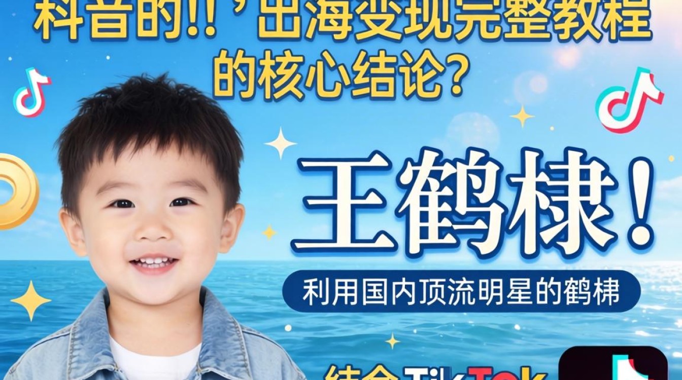 TikTok baby王鹤棣 出海变现完整教程