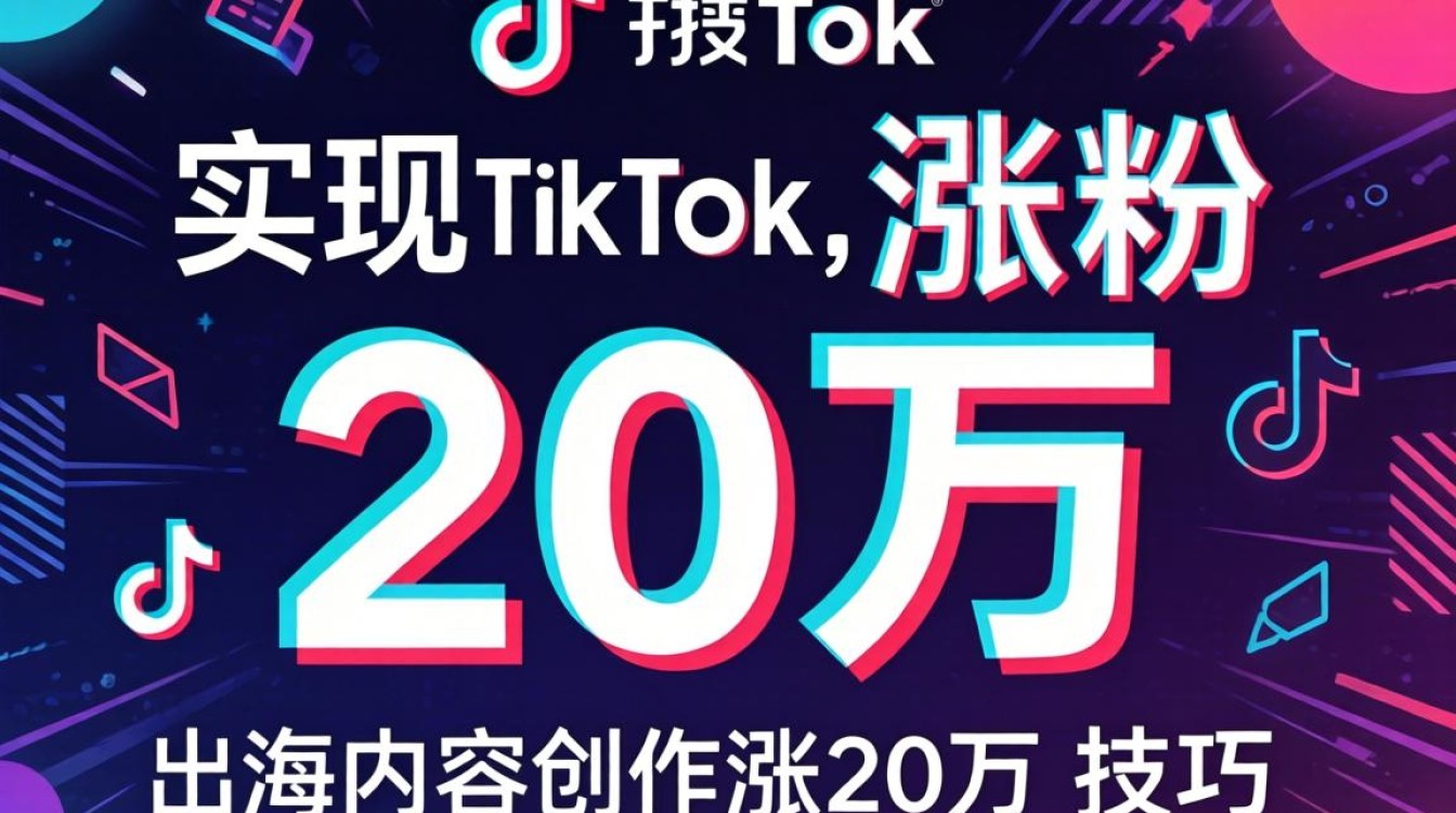 TikTok 涨粉 20 万 出海内容创作技巧