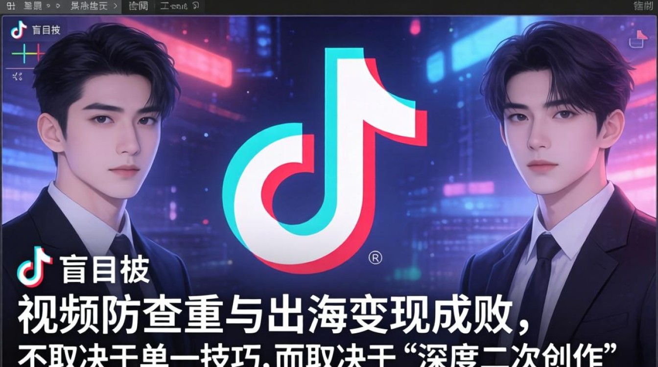 TikTok 视频防查重 出海变现完整教程