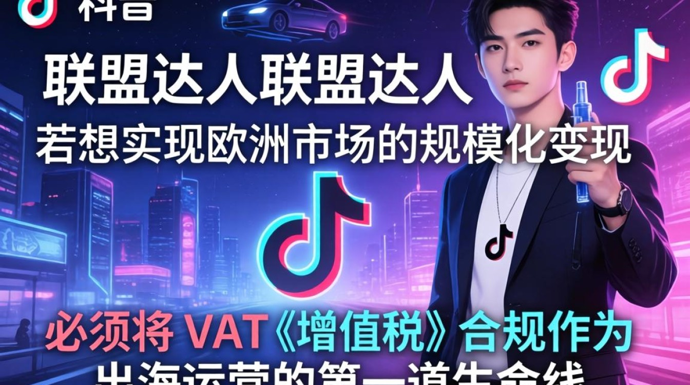 TikTok 联盟达人需要 vat 吗