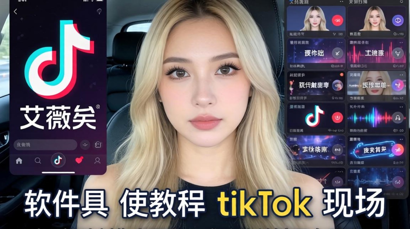 新手工具艾薇儿 tiktok 现场软件使用教程