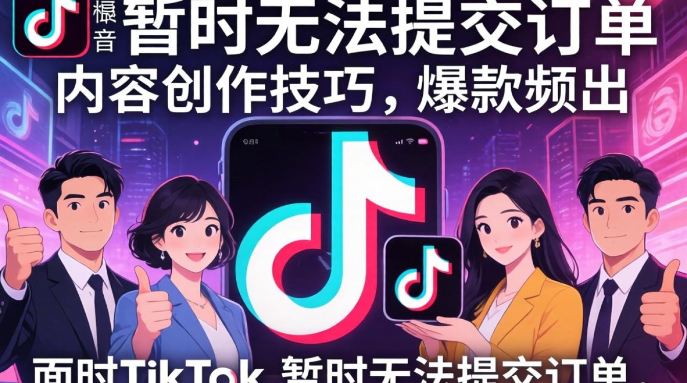 TikTok 暂时无法提交订单怎么办,内容创作技巧与爆款频出 TikTok 暂时无法提交订单怎么办