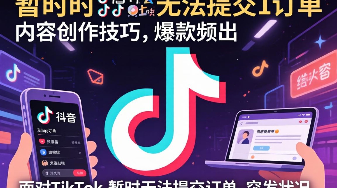 TikTok 暂时无法提交订单怎么办,内容创作技巧与爆款频出 TikTok 暂时无法提交订单怎么办
