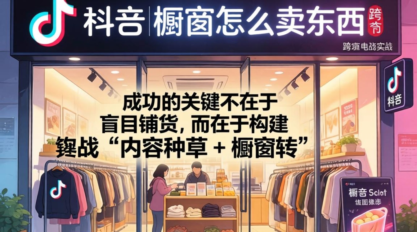 TikTok 橱窗怎么卖东西