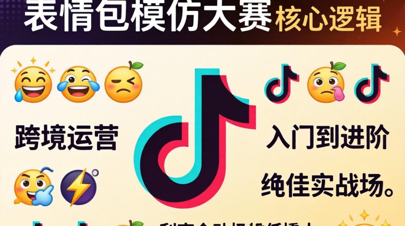 TikTok 表情包模仿大赛跨境运营从入门到进阶
