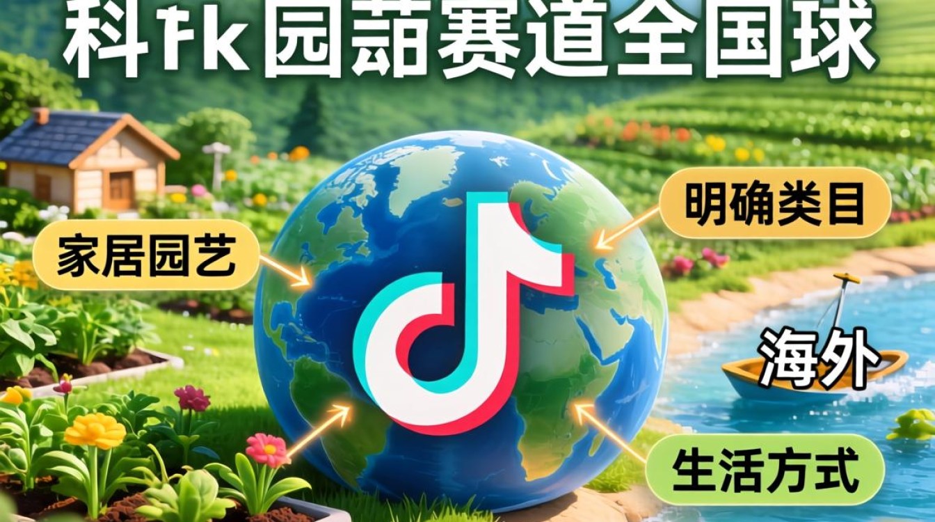 TikTok 园艺属于什么类目