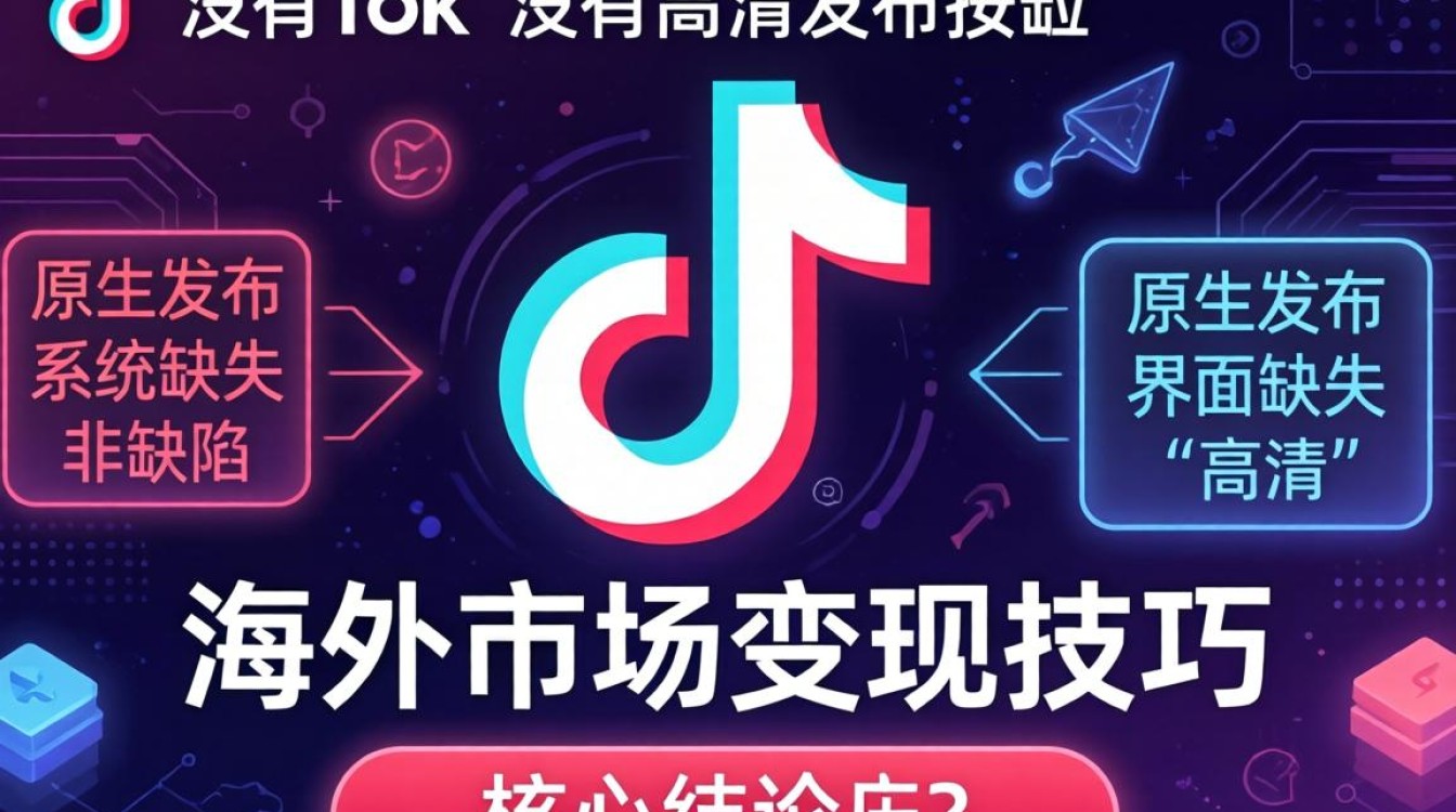 TikTok 没有高清发布按钮怎么办