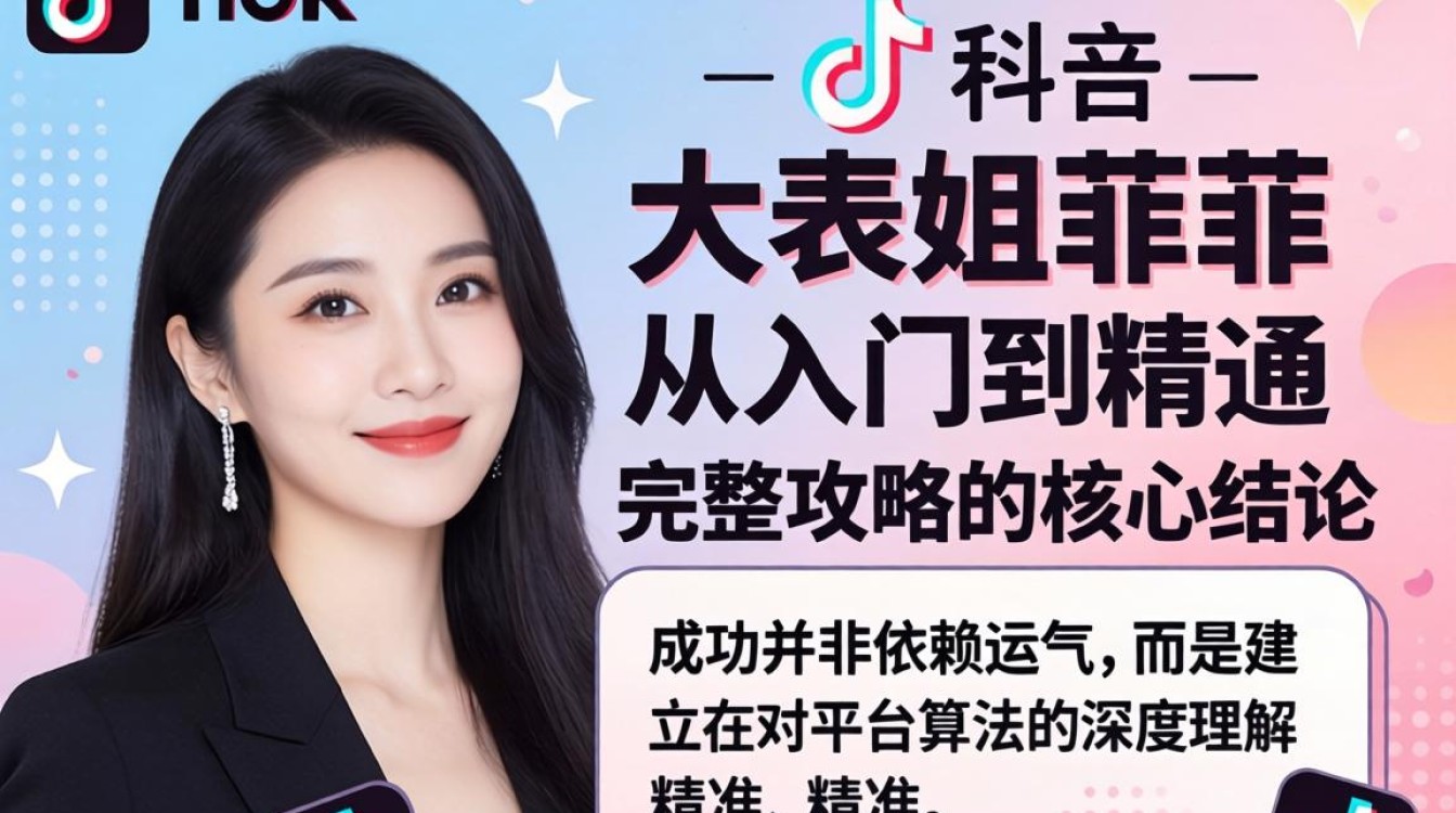 TikTok 大表姐菲菲从入门到精通完整攻略