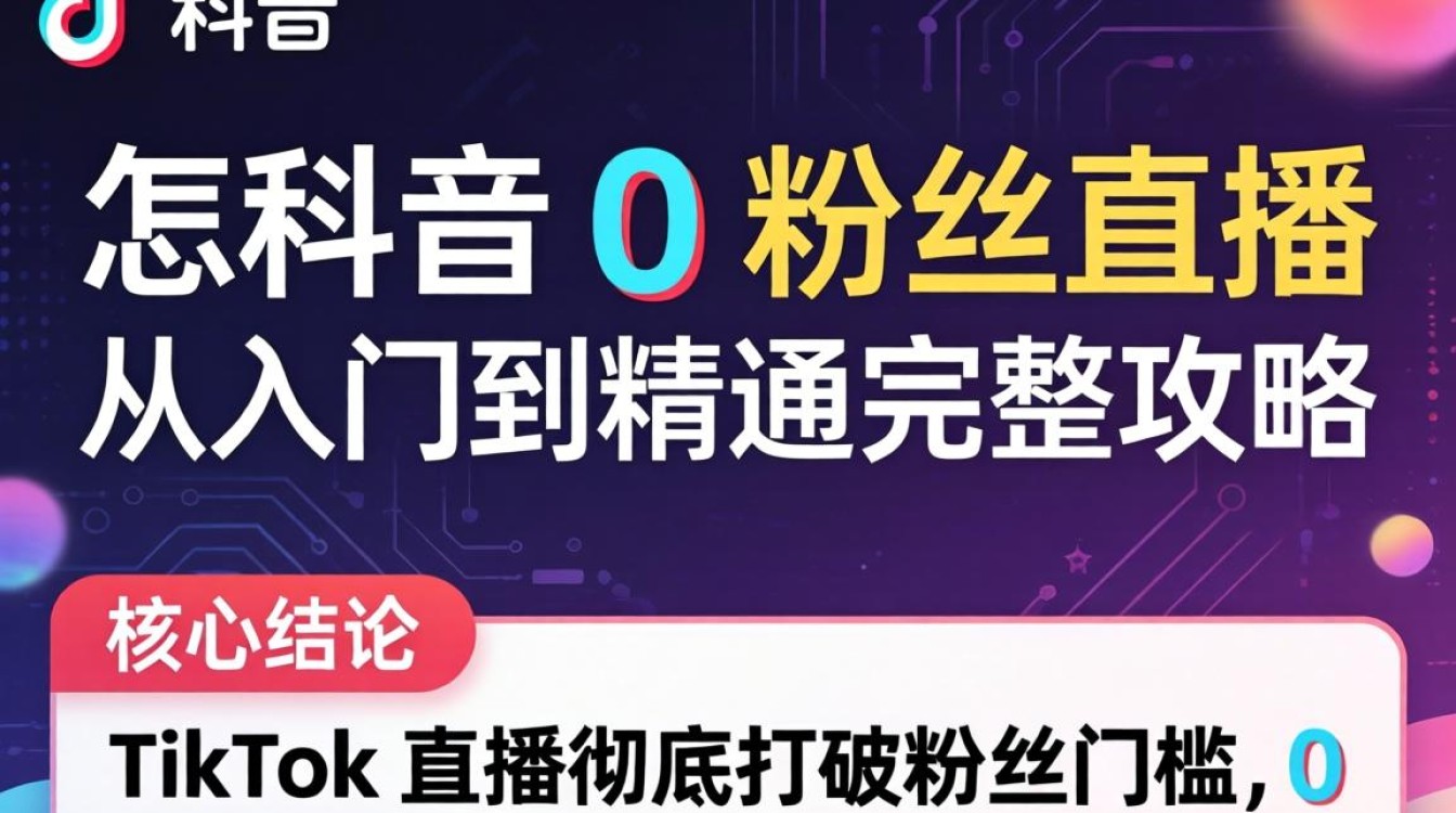 TikTok 怎么0粉丝直播