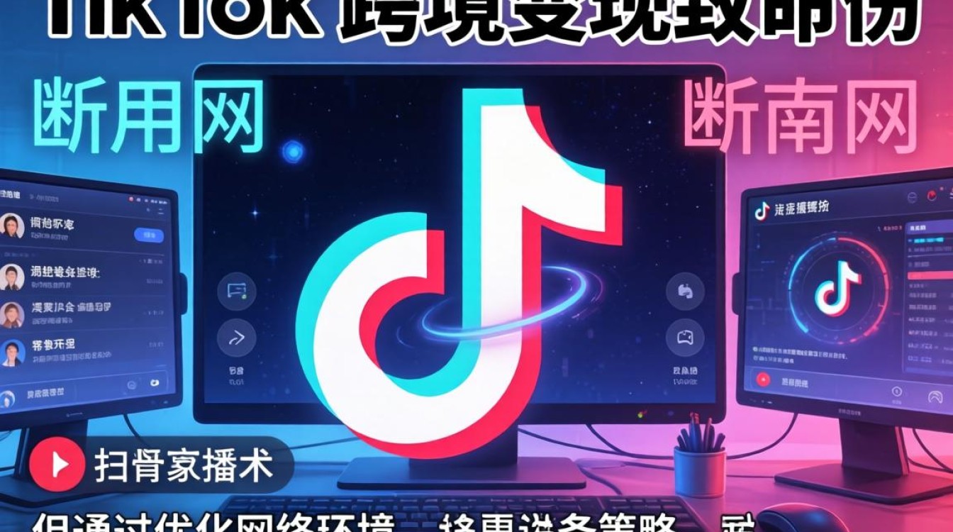 直播话术打开TikTok显示无网络怎么办