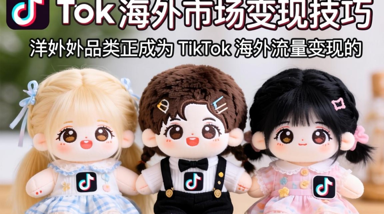 TikTok 上的洋娃娃 海外市场变现技巧