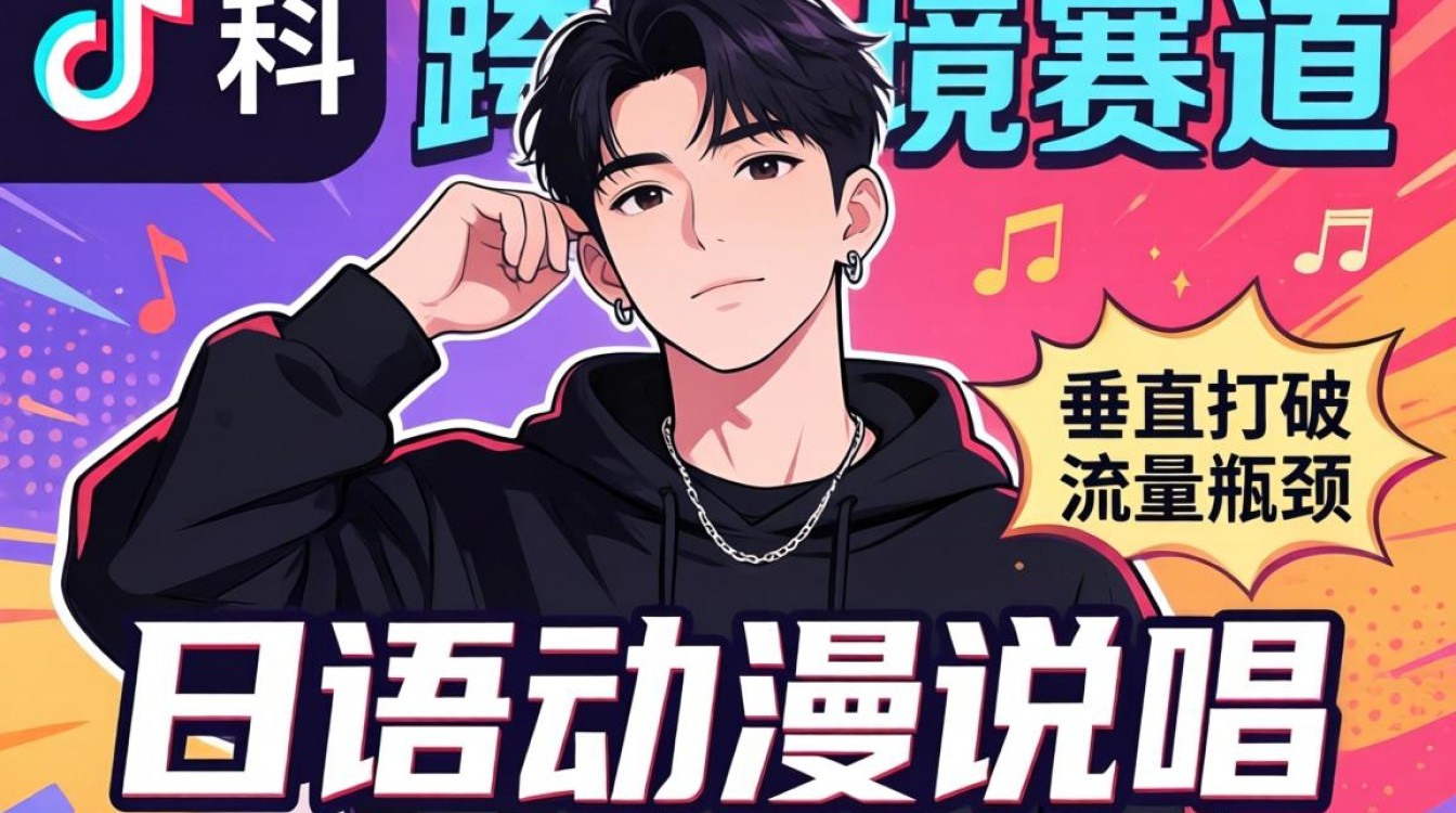 日语动漫说唱 TikTok 跨境电商实战攻略