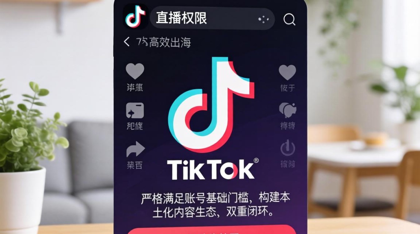 TikTok 直播权限怎么开通
