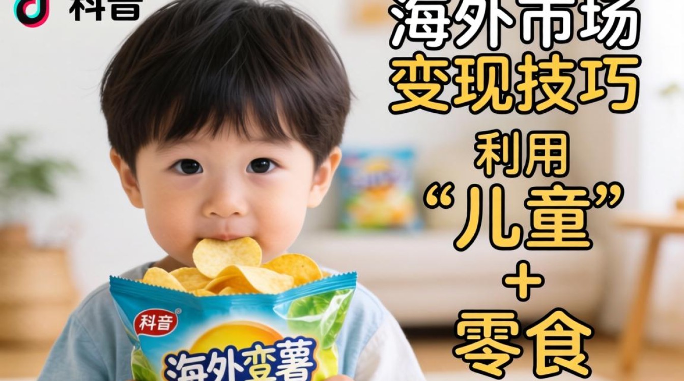TikTok 小孩抱薯片视频怎么变现